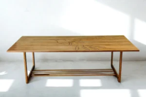 00 Mesa para 8 personalizada con resina