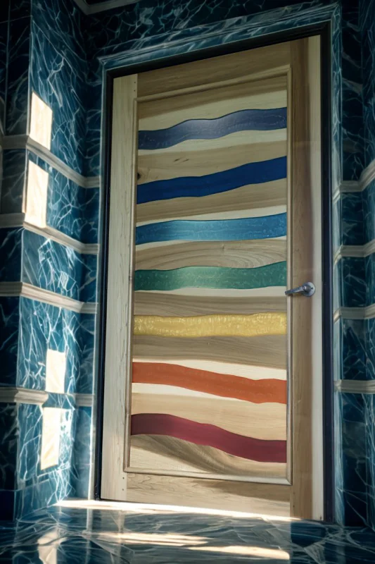 00 Puerta ondas Horizontales baño