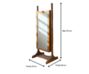 espejo mirage medidas