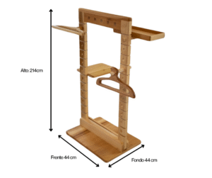 perchero multifuncional medidas