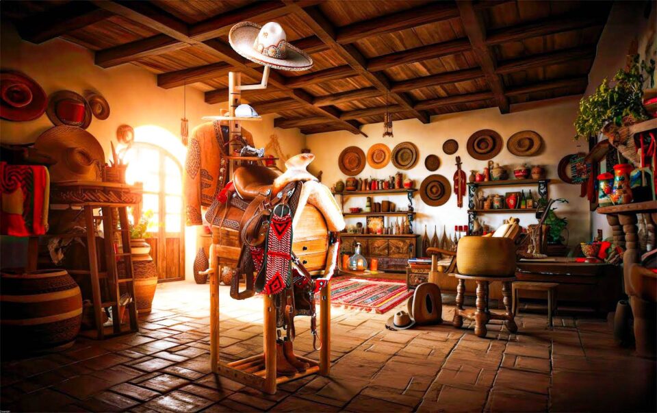 Consola multifuncional Arturito Cowboy de MARB