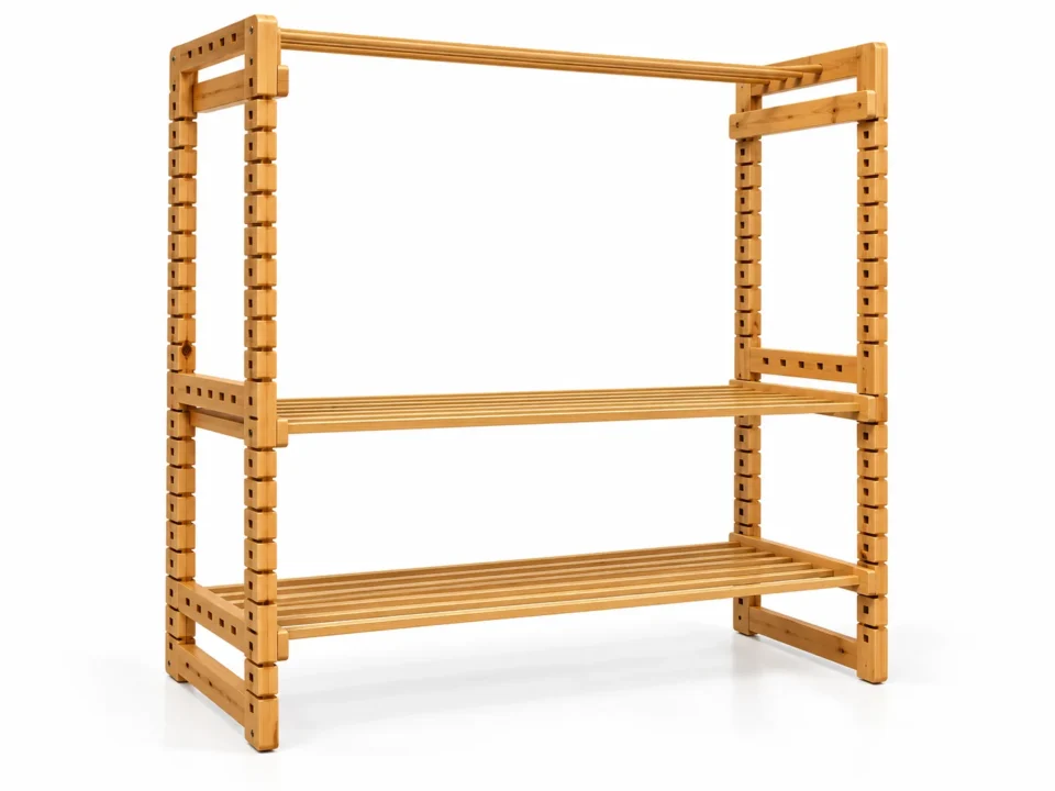 Middle Rack Perseo | Rack modular de madera MARB