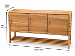 Medidas Credenza Hermes MARB